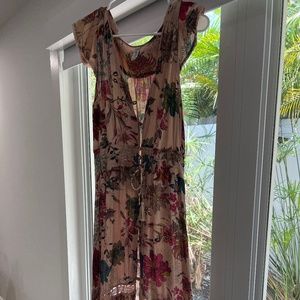 Lace floral dress